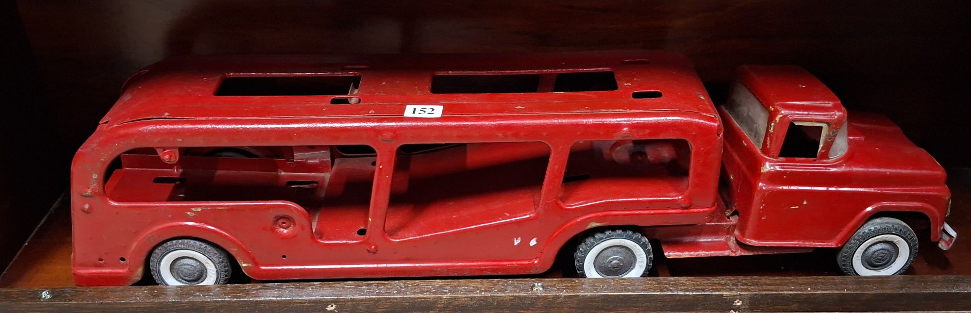 152 · VINTAGE STEEL CAR HAULER
