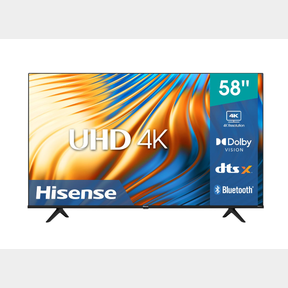 HISENSE 58'' A6H 4K UHD SMART TV WITH HDR AND DOLBY VISION(MODEL NO-58A6H)