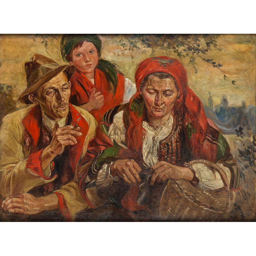 Wincenty Wodzinowski | Po targu, 1924 (?) r.