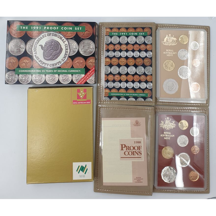 Proof Coin Sets (x2)