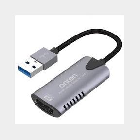 USB to HDMI 4K Adapter - 1080P HD 30fps Record Capture Device-Bar 9902180023842- 51745/23757 B3 (S2)