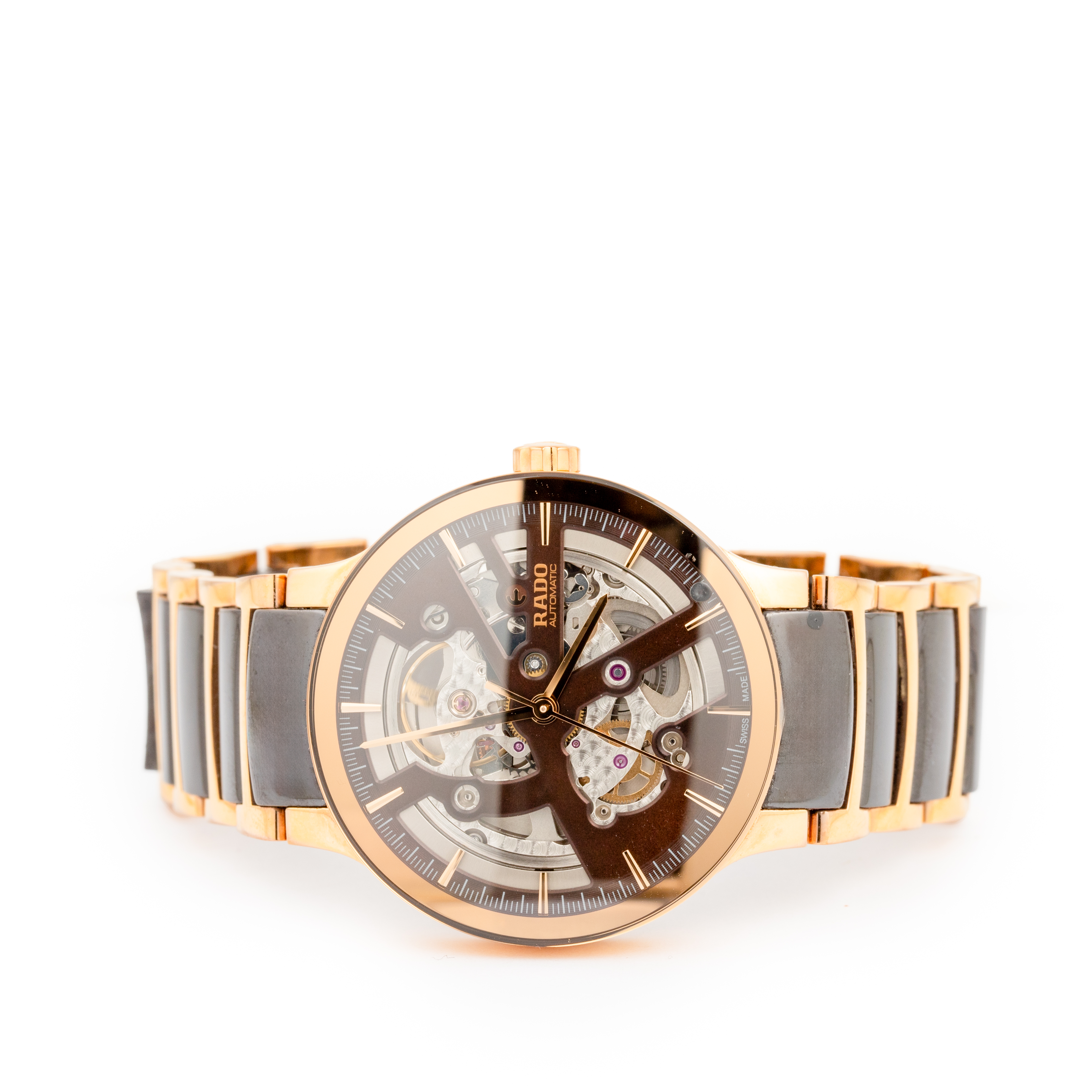 325 · Rado Centrix Automatic Open Heart 38mm Watch, 2022