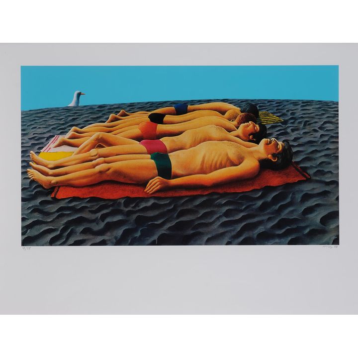 Michael Smither 'Boys on the Beach'