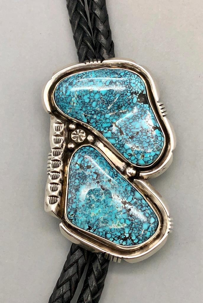 Turquoise Bolo By Wilson Padilla | Western Trading Post LLC