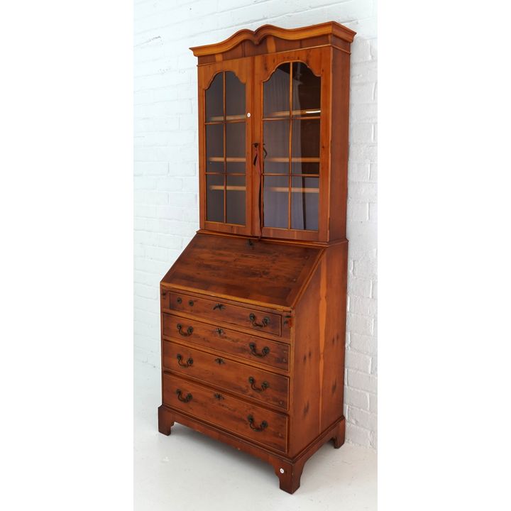 YEWWOOD BUREAU BOOKCASE