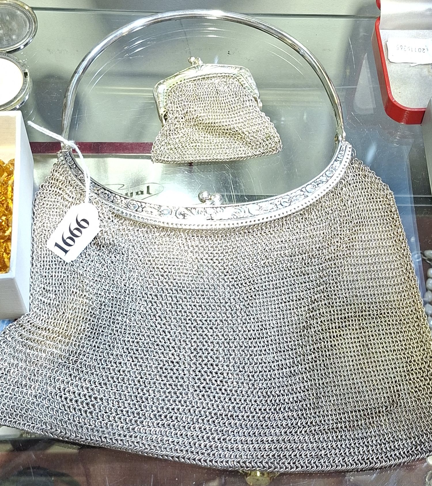 Mesh Wire Purse And Coin Pouch