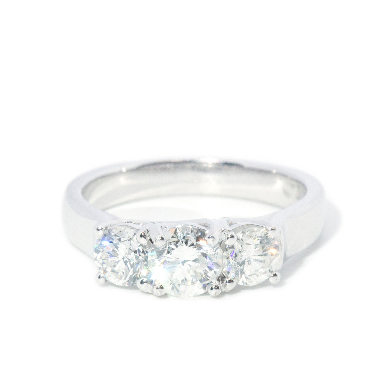 1.46 Carat Diamond 18ct Gold Ring