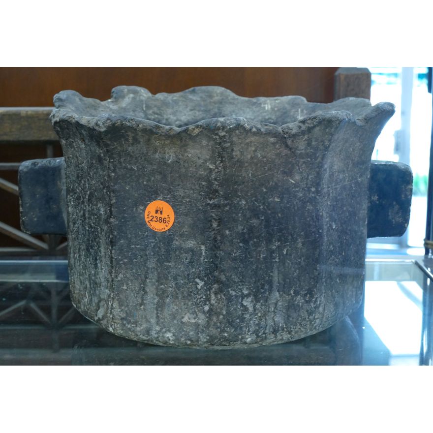 Antique Korean Stone Cooking Brazier 11.5''