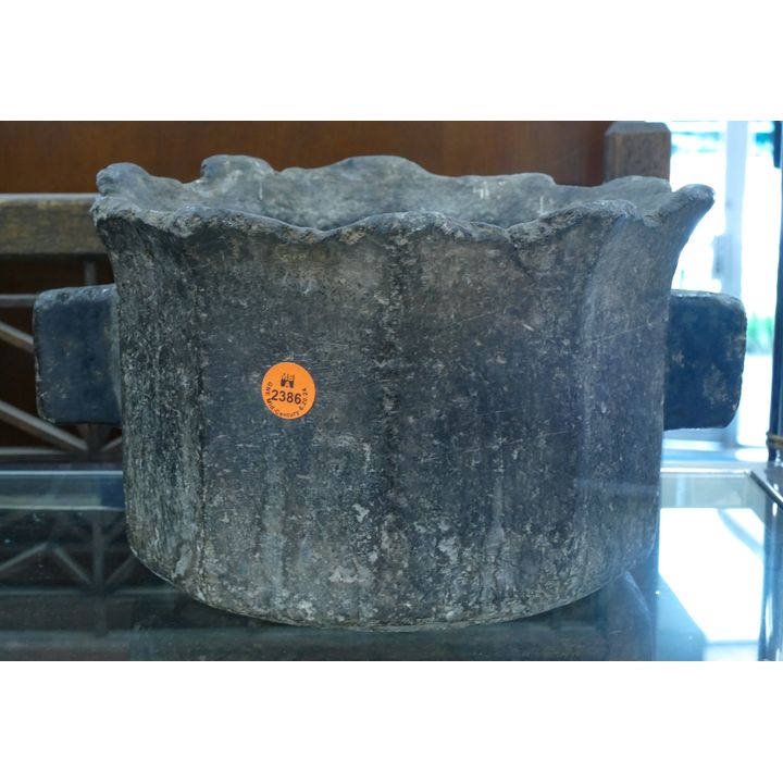 Antique Korean Stone Cooking Brazier 11.5''