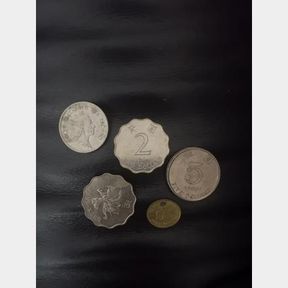 HONG KONG COIN SET 1988 - 1994 (5 COINS) - 52270/22
