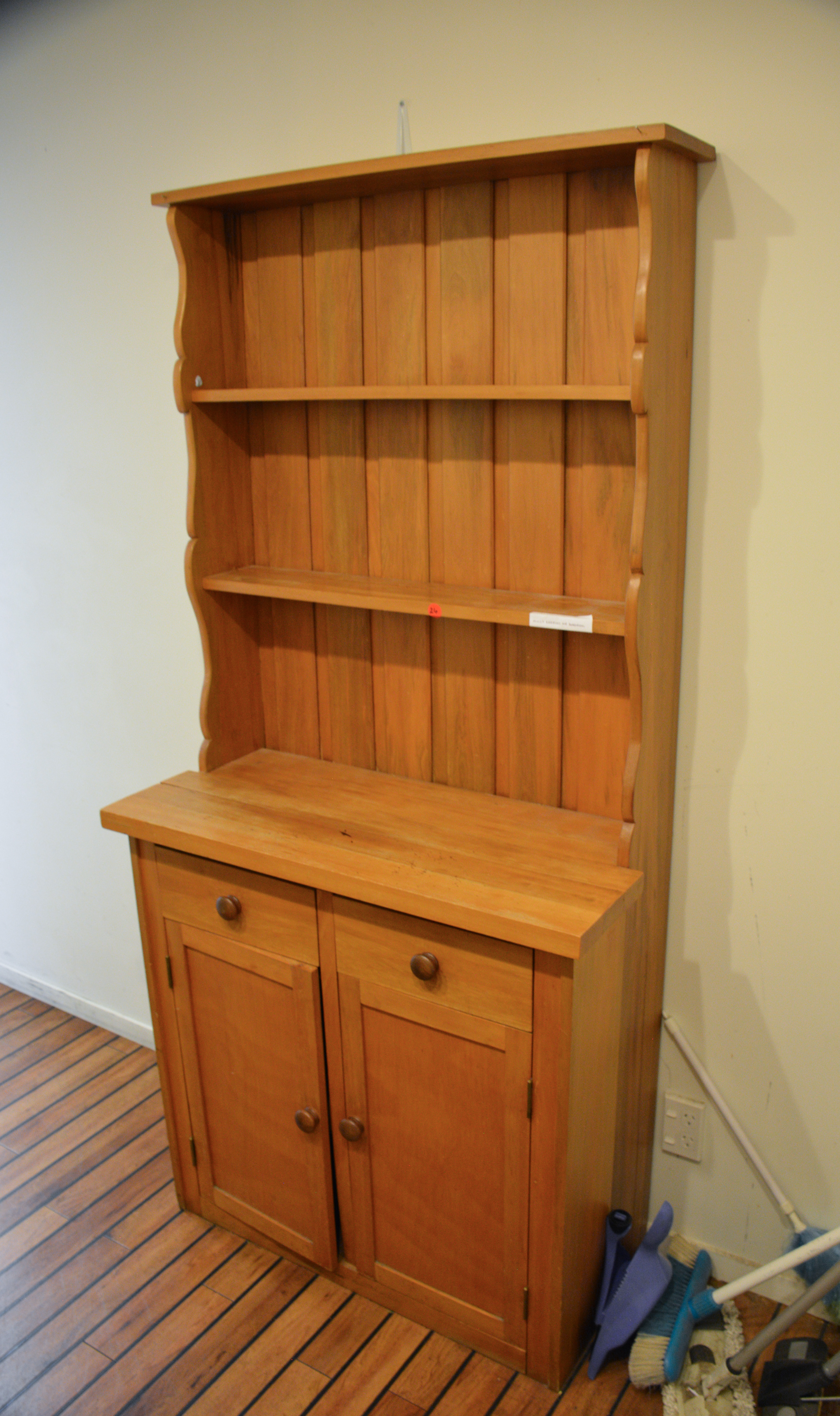 Wooden Display Unit — sold at auction in New Zealand for $90