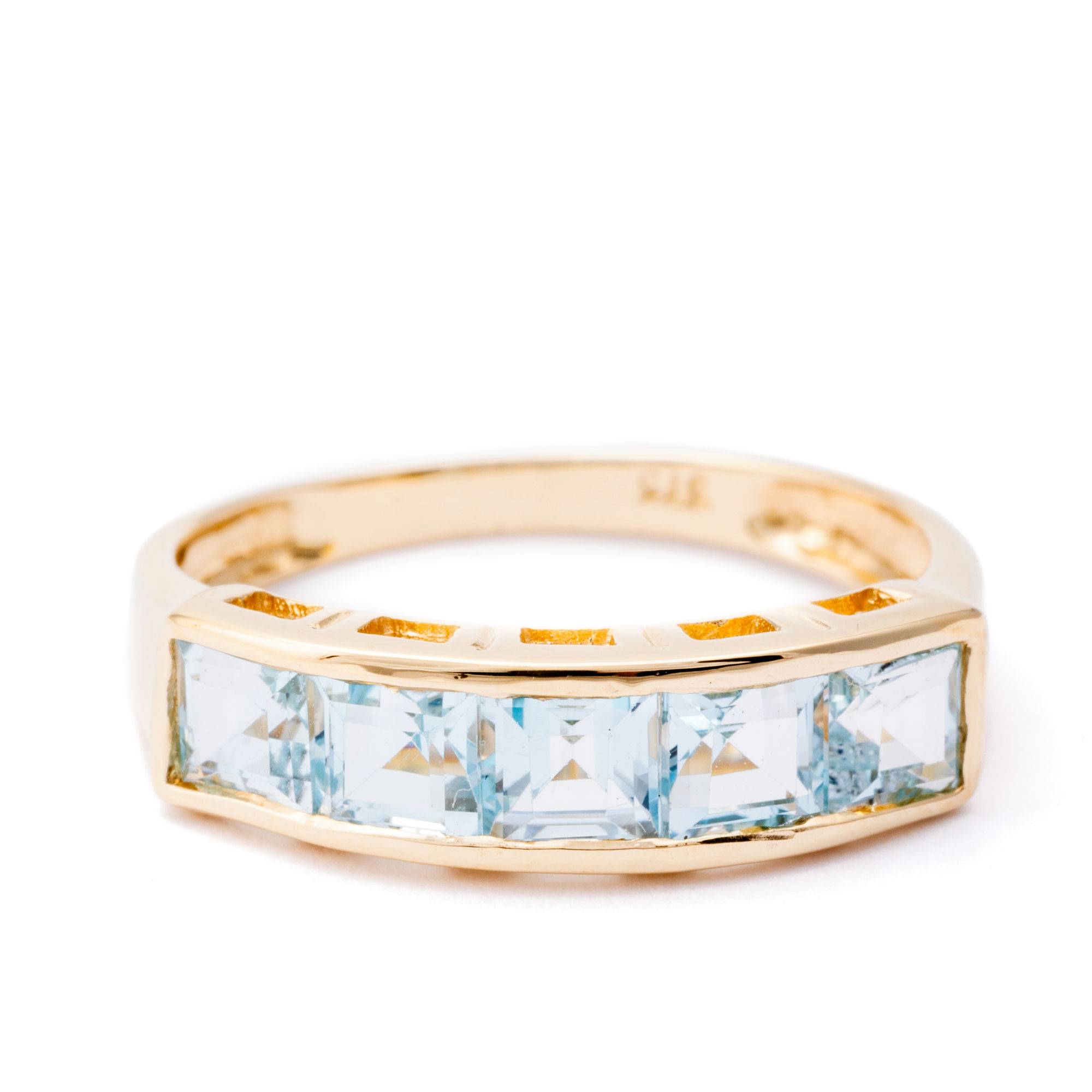 Topaz Ring 9ct Gold,