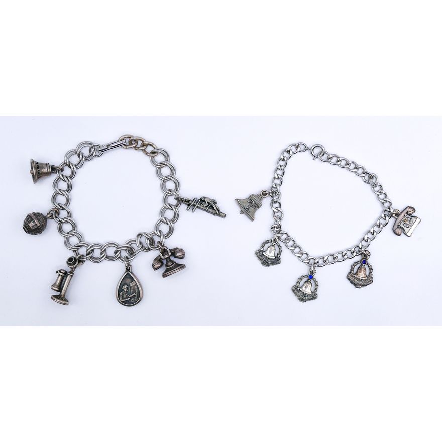 Box Sterling Charm Bracelets