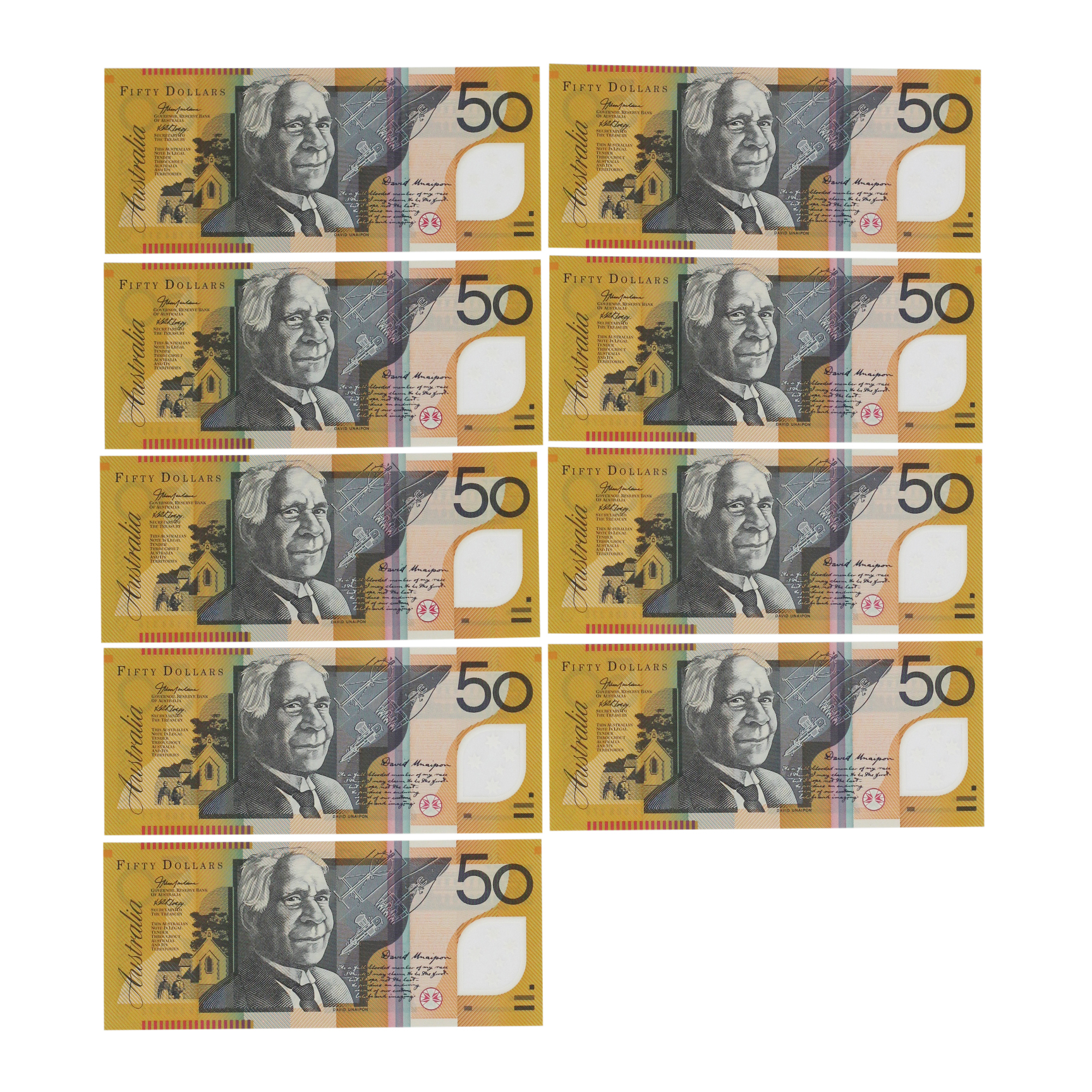 2268. · MacFarlane/Henry, Fifty Dollars, 2005, UNC
