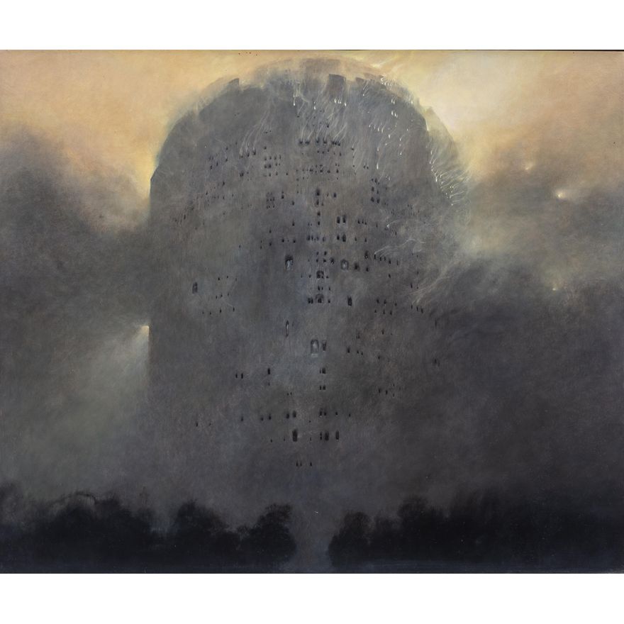 Zdzisław Beksiński | Bez tytułu, 1980