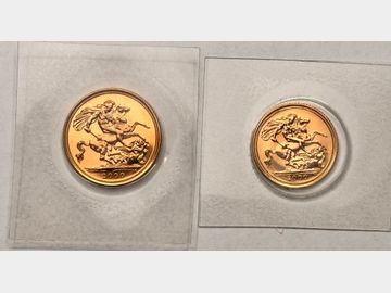 2000 ELIZABETH II FULL & HALF SOVEREIGN