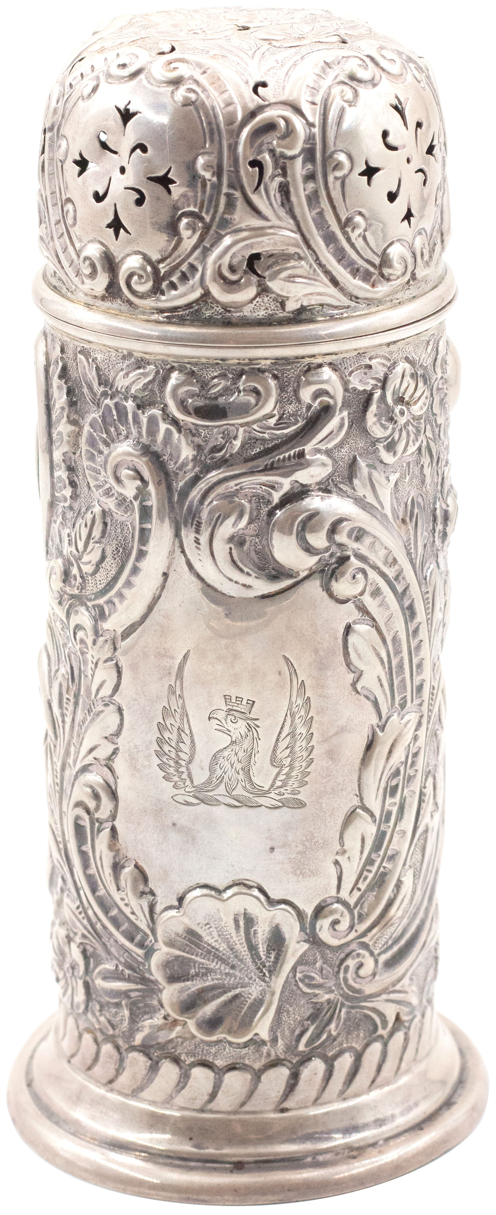 Great Britain, Victorian Silver Sugar Caster, 1890s, VGC