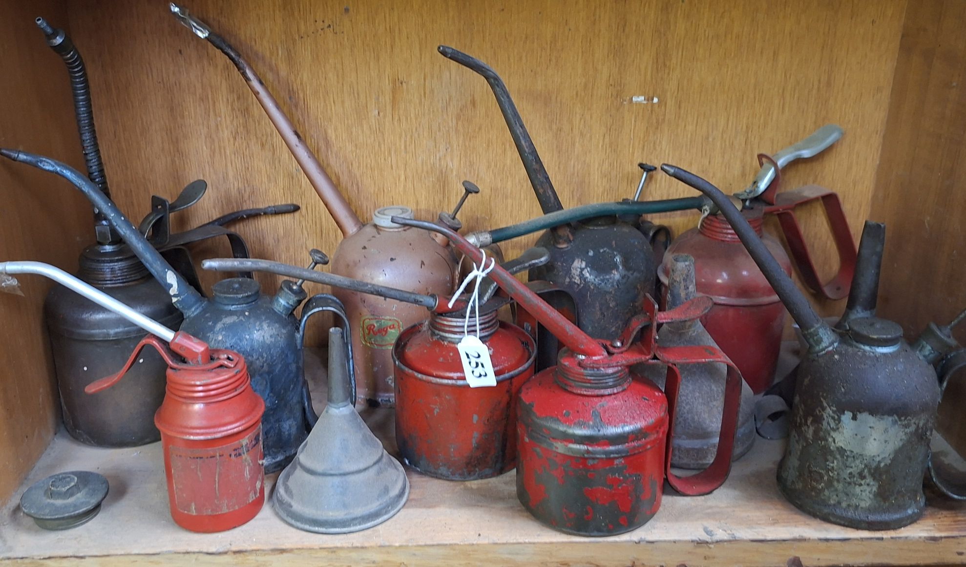 Vintage Oil Cans
