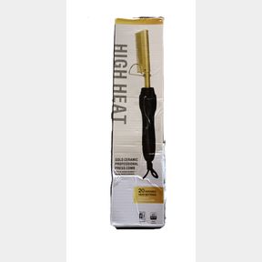 Professional High Heat Ceramic Hair Press Hot Comb IKT Wax Stick