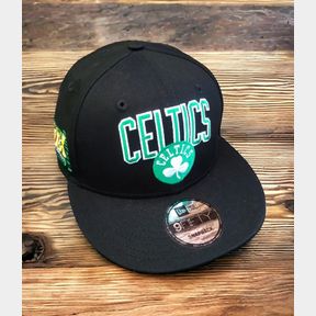 BOSTON CELTICS9FIFTY NEW ERA ADJUSTABLE CAP - BLACK - 51634/2784