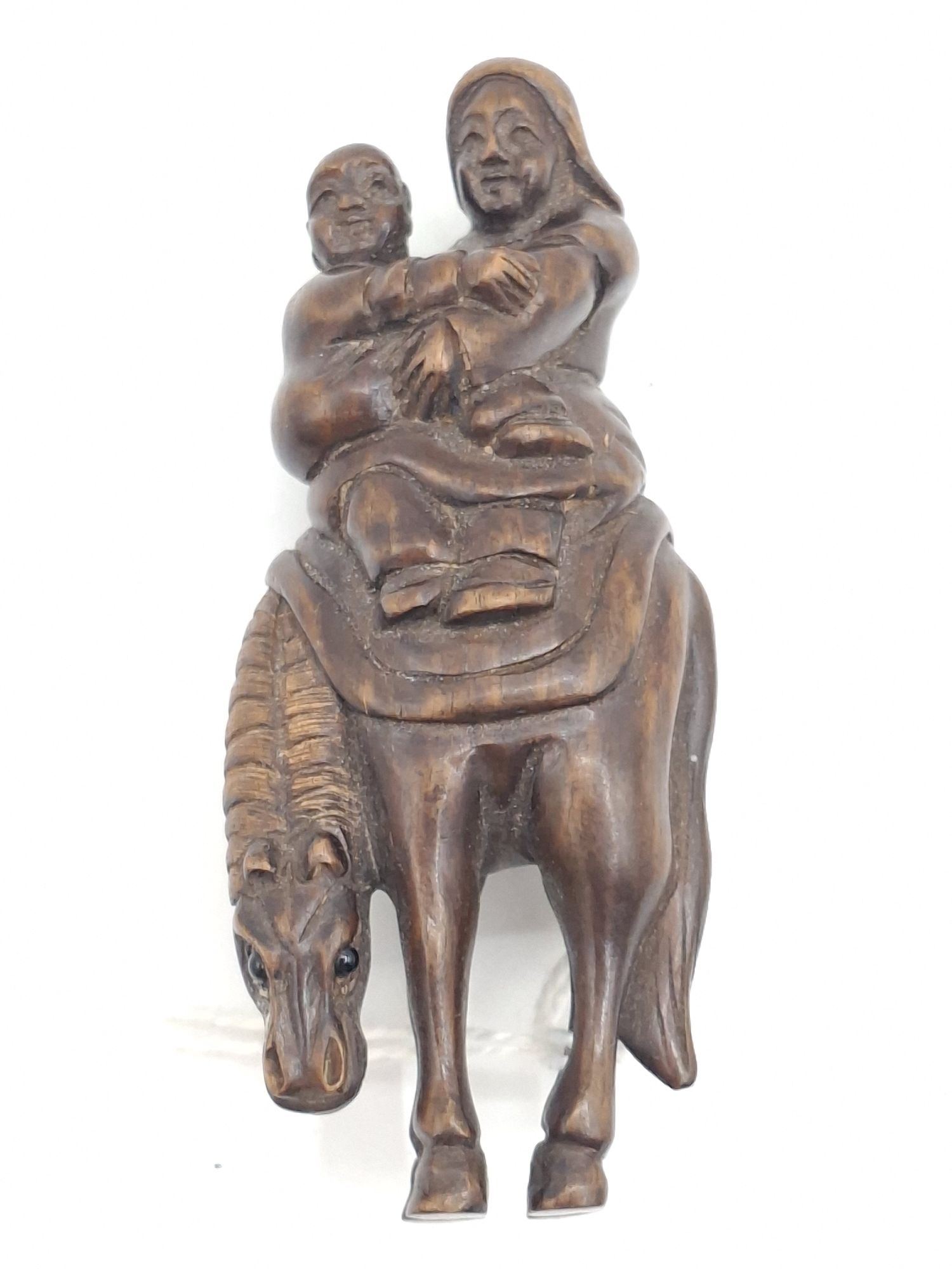 89 · JAPANESE ROSEWOOD NETSUKE