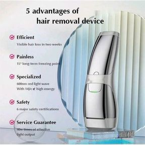 Sapphire IPL Hair Removal Device with freezing point |