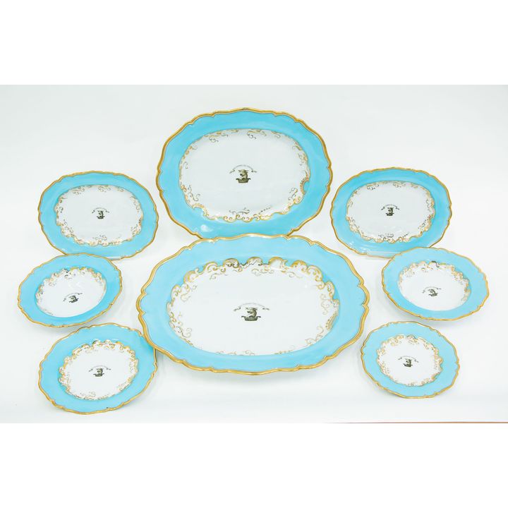 An extremely large Flight Barr & Barr Worcester dinner set