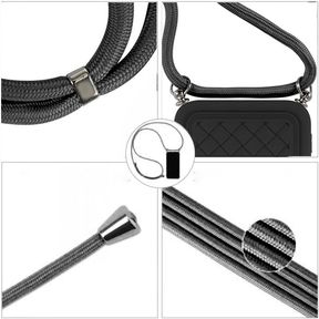Crossbody Phone Case with Card Slot by Soul Lifestyle iPhone XR Black iPhone XR |