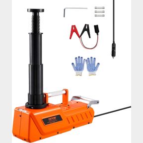 VEVOR ELECTRIC CAR JACK, 15 TONS /33000 LBS, ADJUSTABLE HYDRAULIC JACK LIFT WITH HIGH LOAD CAPACITY, 12V DUAL-POWERED TIRE CHANGE