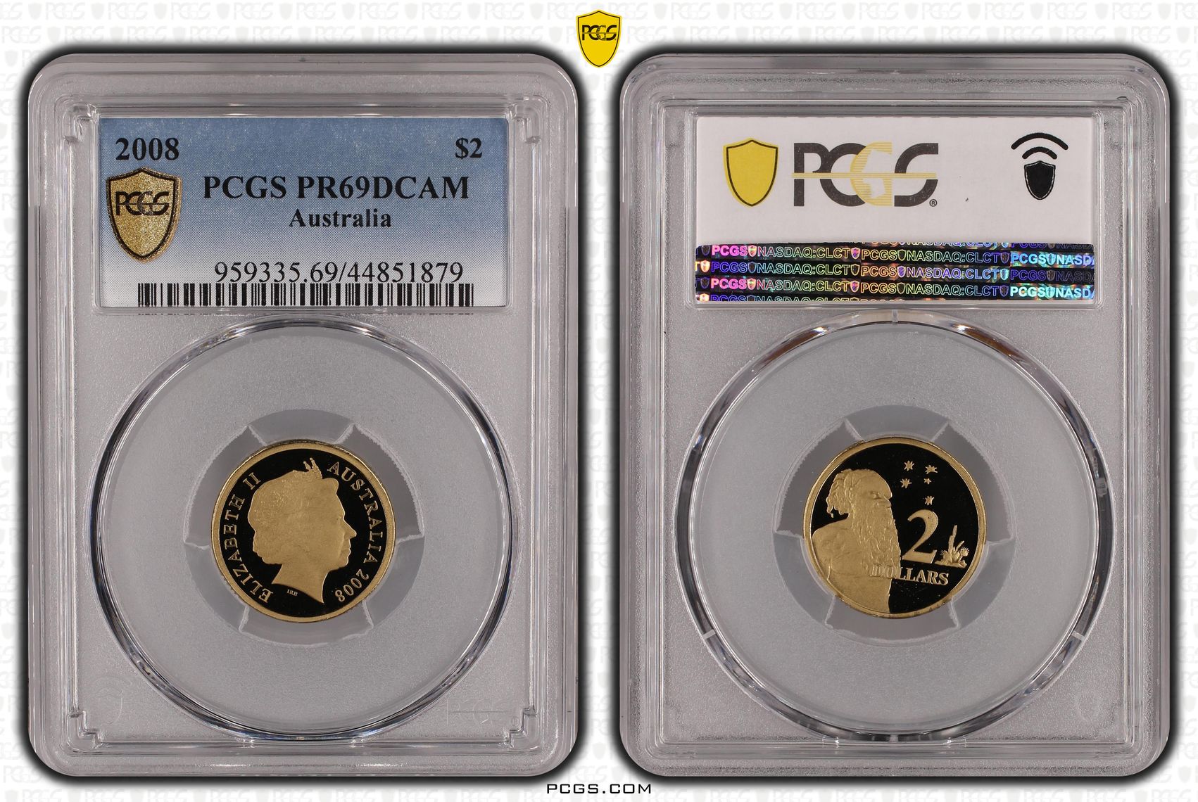 Two Dollar, 2008, PCGS PR69DCAM