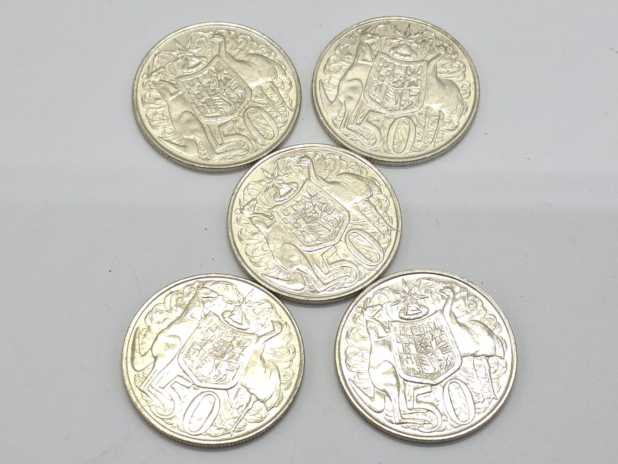 1966 Australian 50c Coins