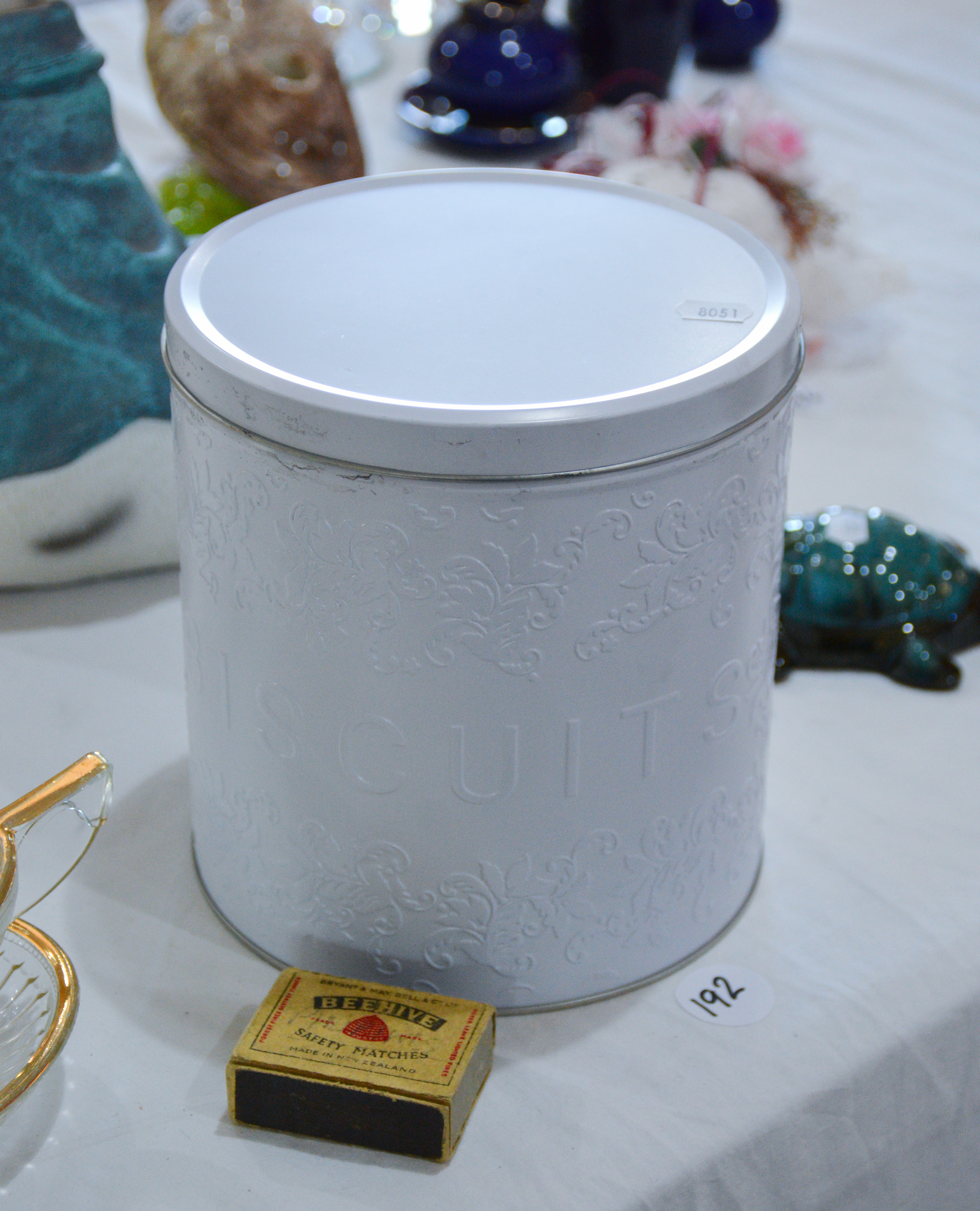 Metal Biscuits Container — NZ auction result