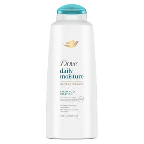 DOVE DAMAGE THERAPY SHAMPOO DAILY MOISTURE FOR DRY HAIR SHAMPOO WITH BIO-PROTEIN CARE 20.4 FL OZ