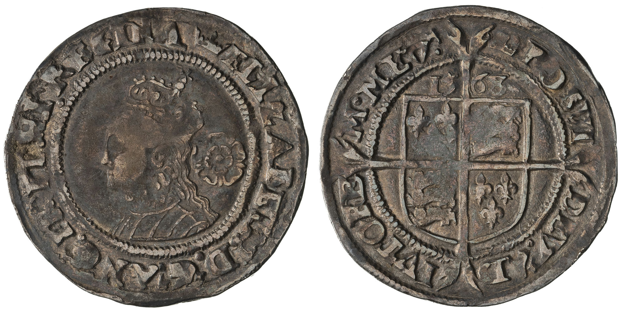Great Britain, Elizabeth I, Third & Fourth Issues, Sixpence, 1568, Fine