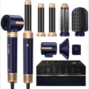 HAIR DRYER BRUSH BLOW DRYER, 110000 RPM HOT BRUSH STYLER, YITRUST AUTO AIR CURLER FOR HAIR, CURLY TWIST 7 IN ONE MULTISTYLER, PROF