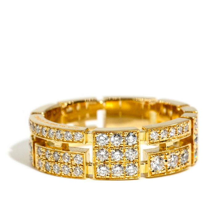 CANTURI Cubism Ring 18ct Gold