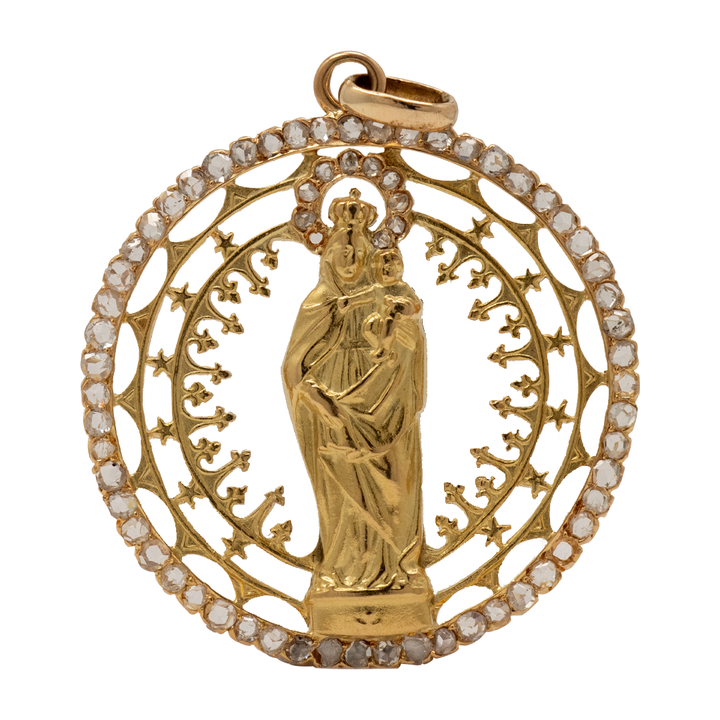 Medalla de la Virgen del Carmen