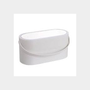 Makeup Cosmetics Vanity Case with LED Mirror - White - Bar 9902142366475 - 51734/2167 SN B2 (S6)