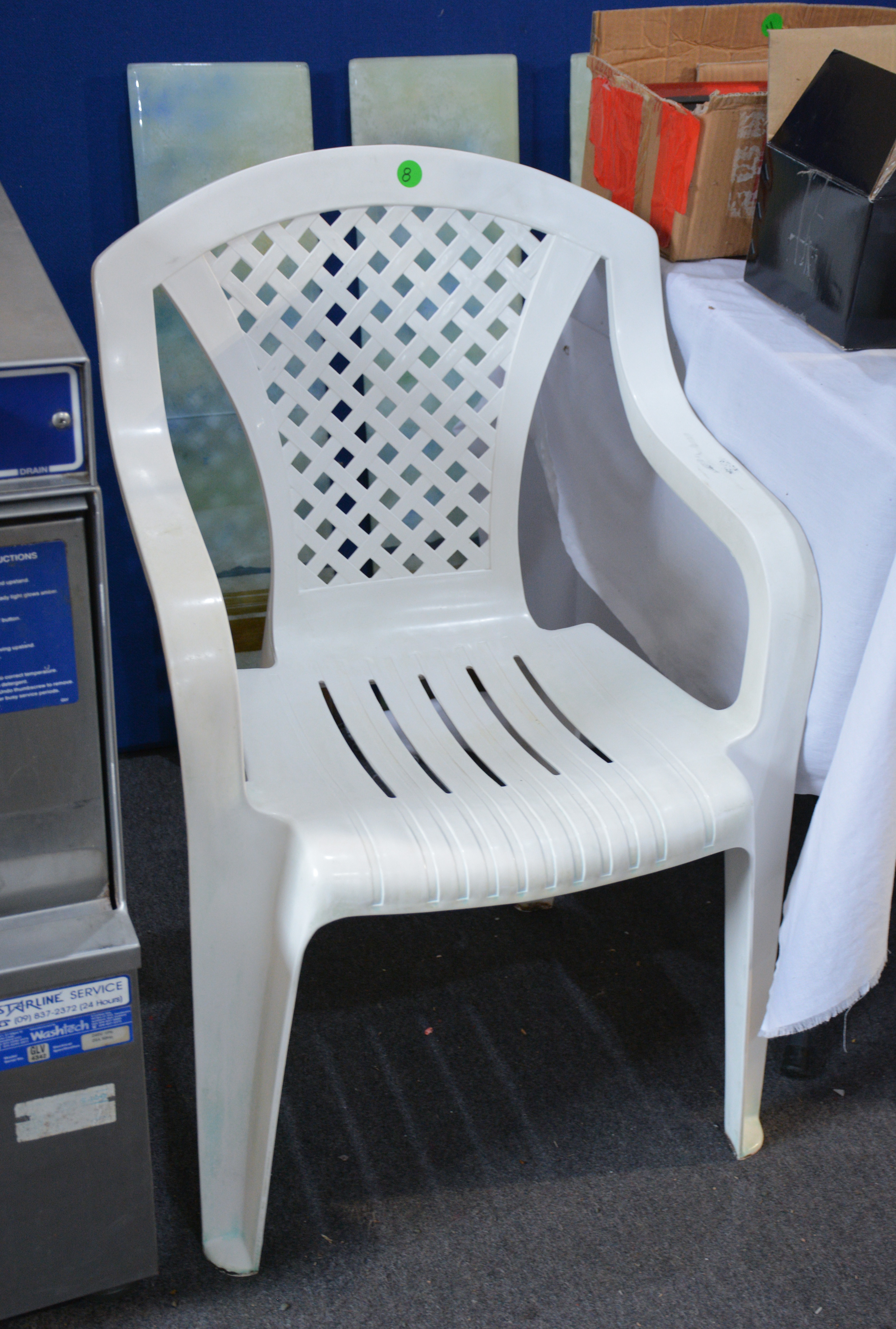 White Plastic Chair — NZ auction result