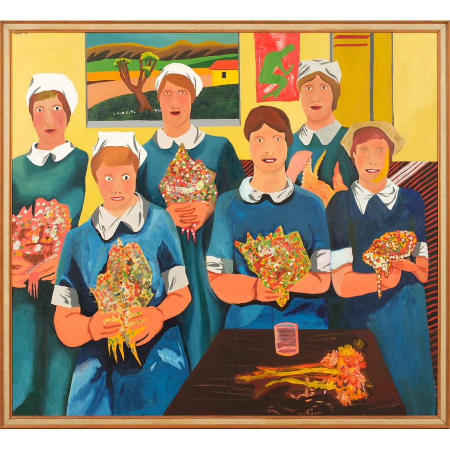 Jeffrey Harris 'Nurses with Flowers'