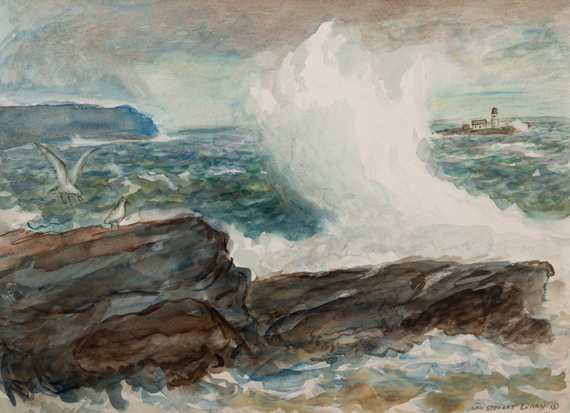 John Steuart Curry
(American, 1897-1946)
Lighthouse Bay, 1944
