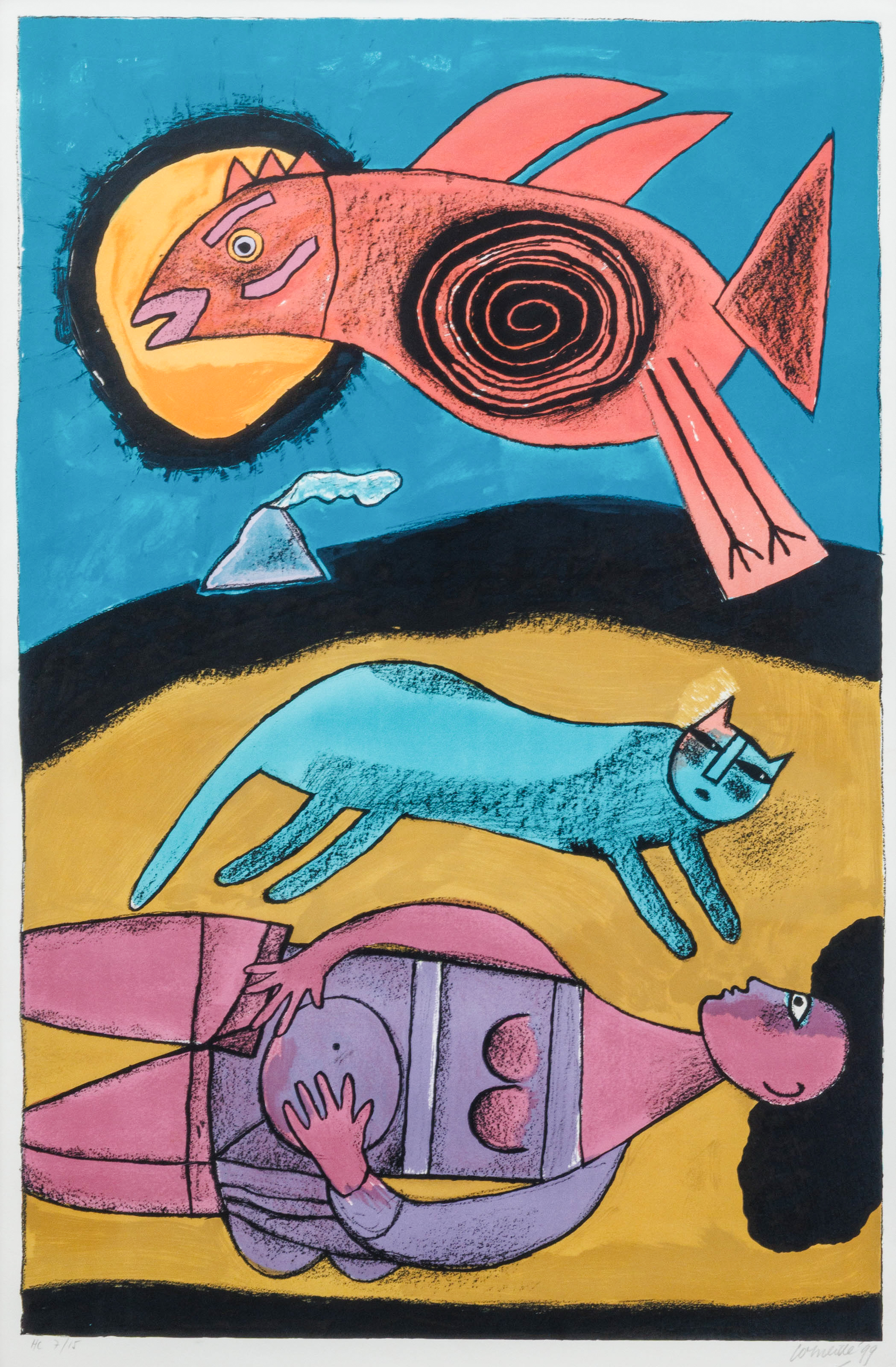 Guillaume corneille (1922-2010) – kavel bij Bernaerts, Antwerp