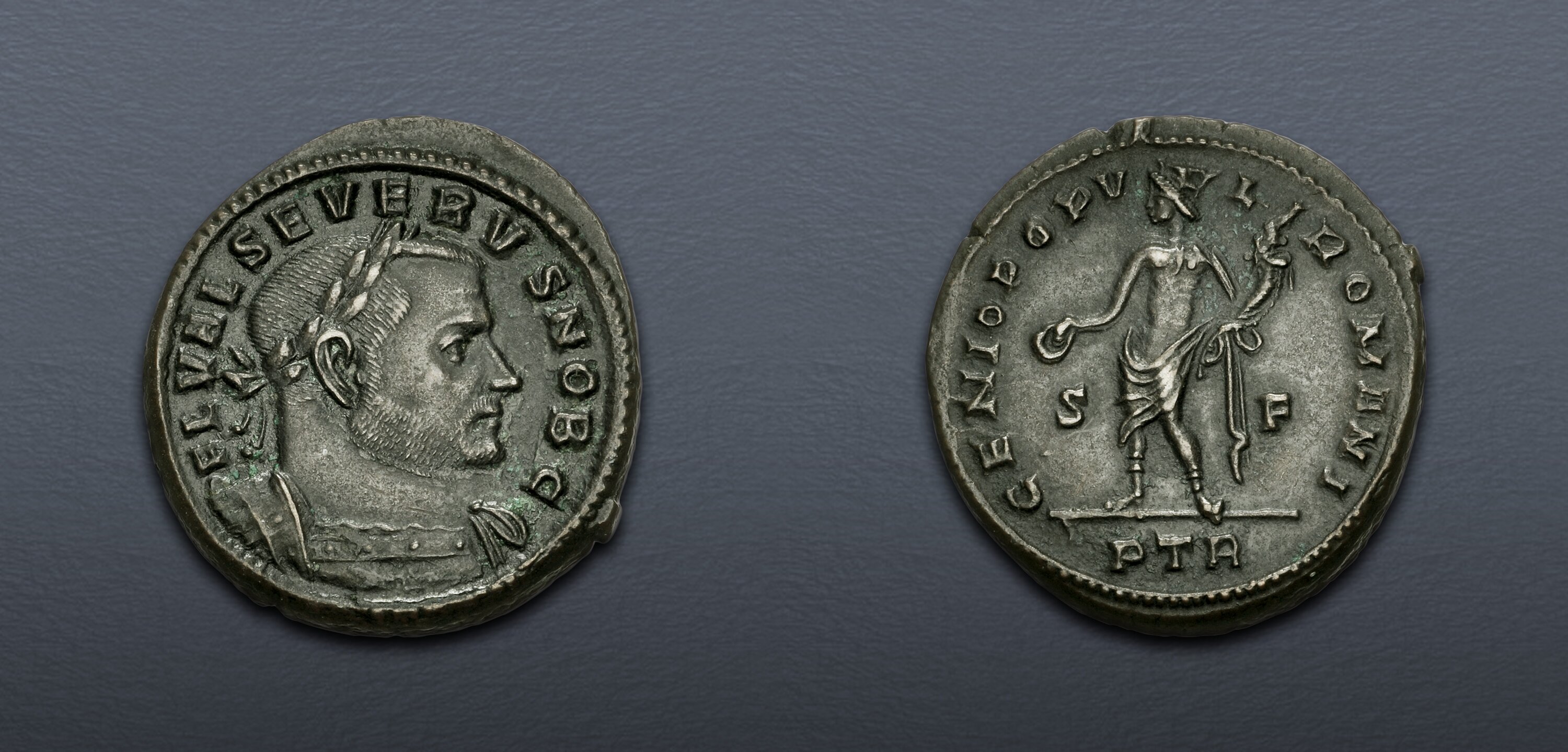 Severus II. As Caesar, AD 305-306. Æ Follis (26mm, 11.51 g, 6h ...