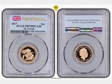 2017 '200TH ANNIVERSARY' PROOF GOLD SOVEREIGN PR70 DCAM TOP POP!