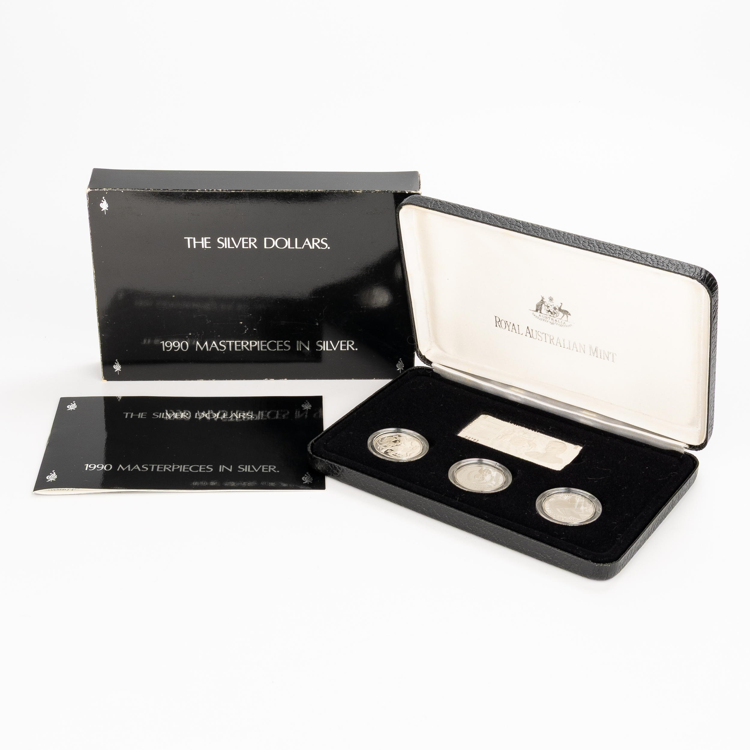 Elizabeth II, RAM - Masterpieces in Silver, The Silver Dollars, One Dollar, 1990, FDC