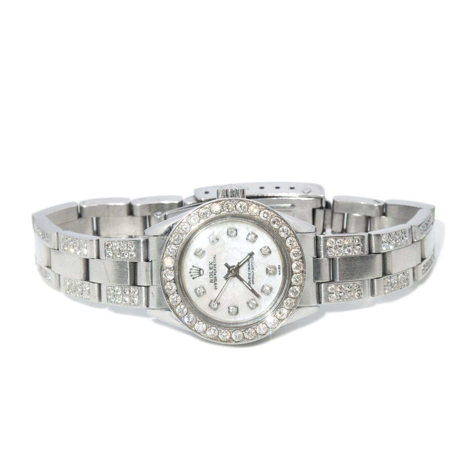 120 · Rolex Oyster Perpetual No Date Ladies Watch 26mm