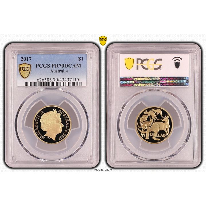 Elizabeth II, One Dollar, 2017, PCGS PR 70DCAM