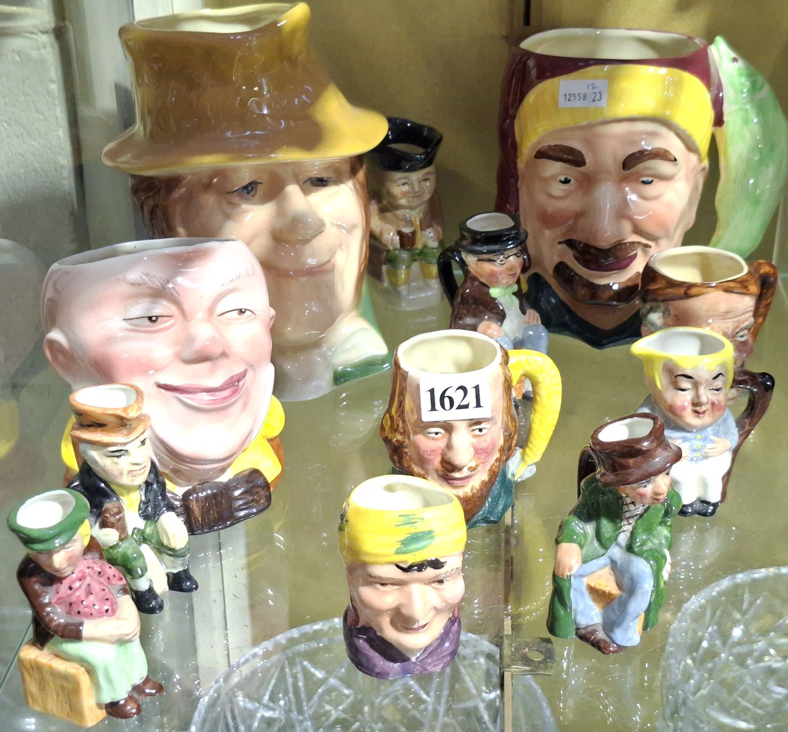 Assorted Character Jugs