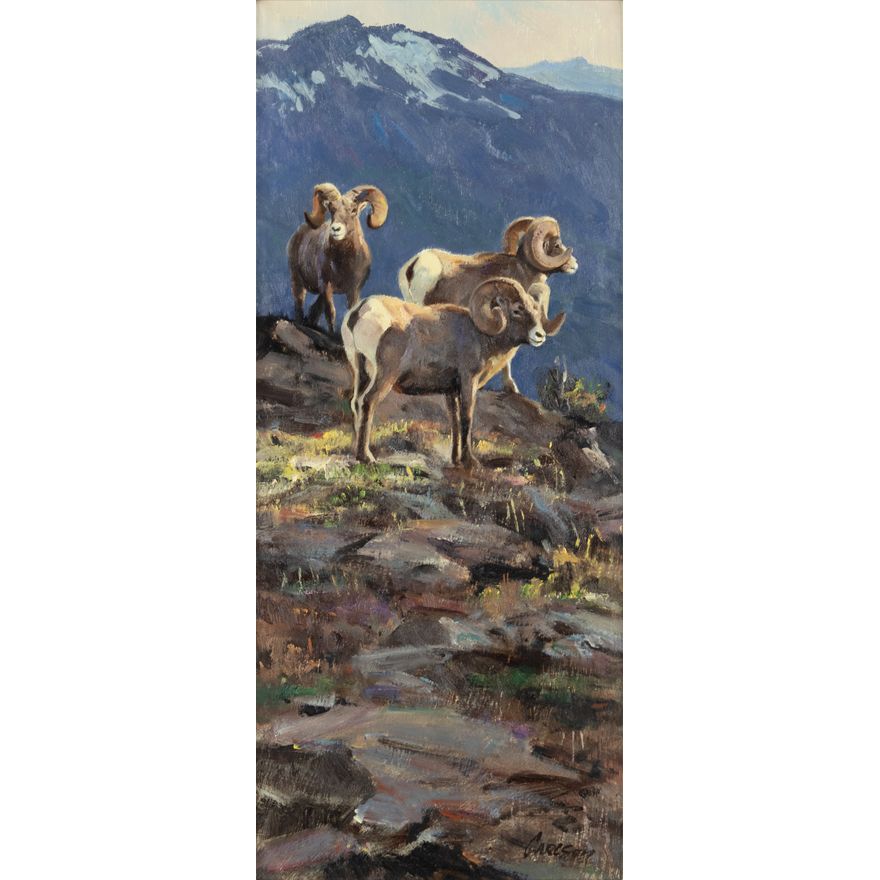 Ken Carlson (1937- ): Mountain Vigilance