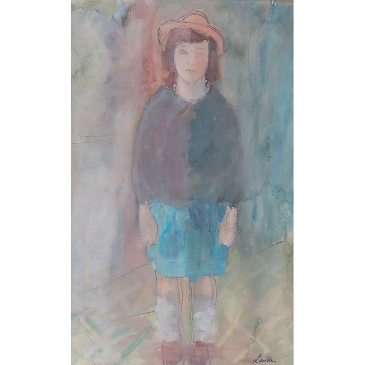 Zygmunt Landau | Portret dziewczynki, 1936 r.